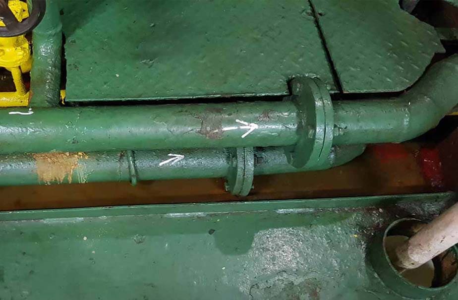 發電機海水管路