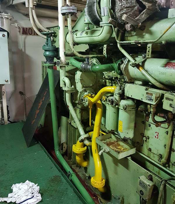 發電機海水管路